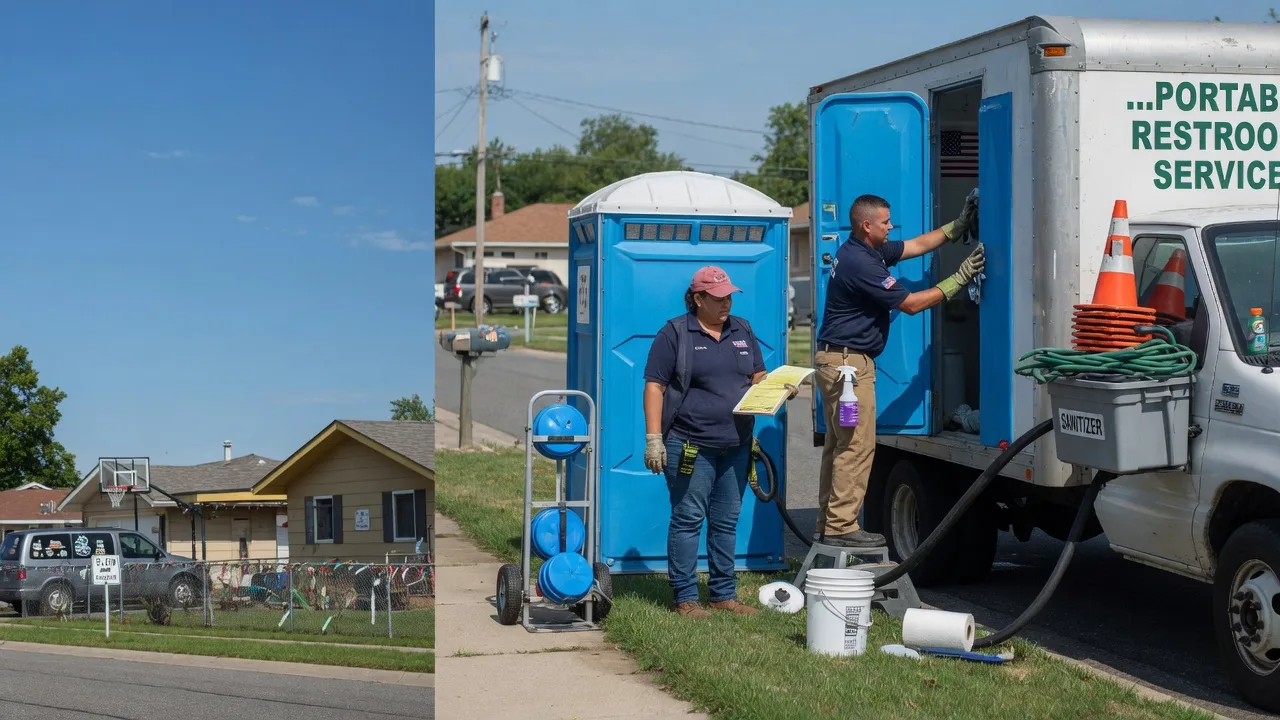 Portable Toilet Rental in Hawkeye, IA near me